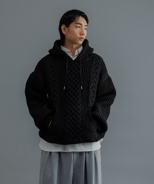 ADAM ET ROPE'（アダムエロペ） パーカー 「WEB限定」ボリューム
