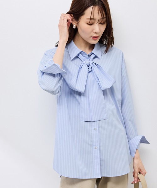 ロペピクニック シャツ ブラウス 長袖 ROPE' PICNIC（ロペ ピクニック） ブラウス シャツ 「WEB限定40サイズ