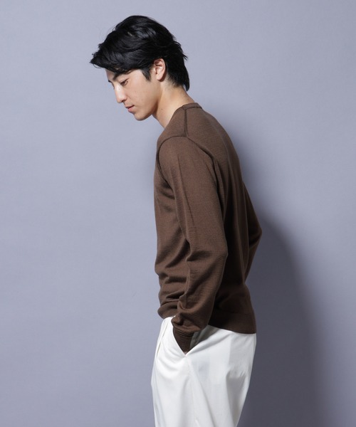 NANO universe（ナノ・ユニバース） セーター ニット タスマニアウール