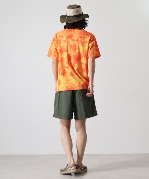 「TRUSS」 ショートパンツ X-SMALL コーラル メンズ_画像6