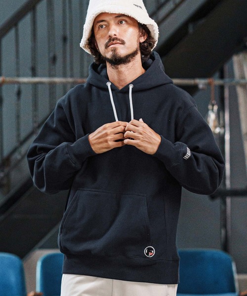 felkod（フィルコッド） パーカー mpa3930-Logo Patch Brushed Lining