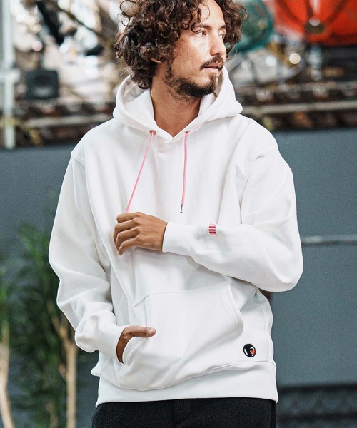 felkod（フィルコッド） パーカー mpa3930-Logo Patch Brushed Lining