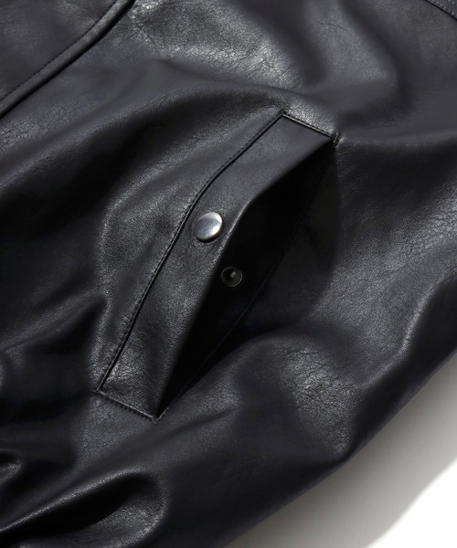 Lazar（ラザル） ブルゾン アウター Vintage Design Synthetic Leather