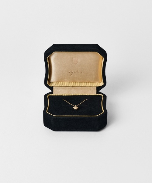 agete ネックレス 「Limited Edition／WEB限定」K10アイオライト