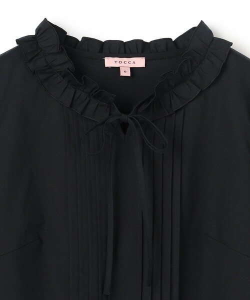 【最終値下げ‼️‼️】美品✨TOCCAブラウス TOCCA（トッカ） ブラウス シャツ FRILL SYMPHONY ブラウス レディース