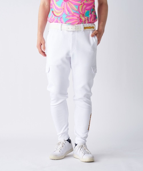 パンツ LOUDMOUTH ラウドマウス ゴルフウェア ワンポイント ロゴ UV