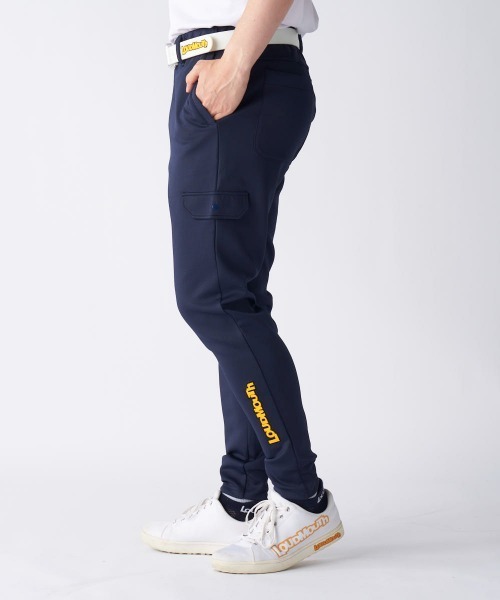パンツ LOUDMOUTH ラウドマウス ゴルフウェア ワンポイント ロゴ UV