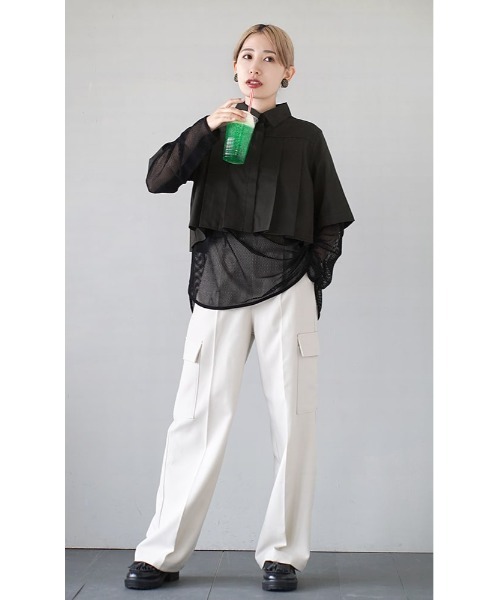 「e-zakkamania stores」 半袖シャツ M ブラック レディース_画像5
