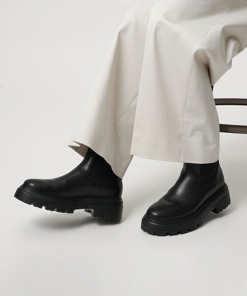 極美品★UNITED ARROWS ショートブーツ37サイズ UNITED ARROWS（ユナイテッドアローズ） ブーツ レザー ショートブーツ