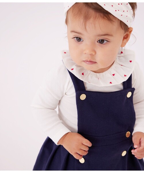 PETIT BATEAU（プチバトー） ワンピース ジャンパースカート キッズ 