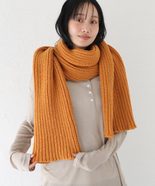[新品]BASERANGE SCARF マフラー BASERANGE（ベースレンジ）の「BASERANGE SCARF（マフラー）」 - WEAR
