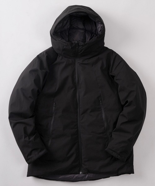 ダウンジャケット ダウン 「76」リバーシブル 中綿 フードジャケット