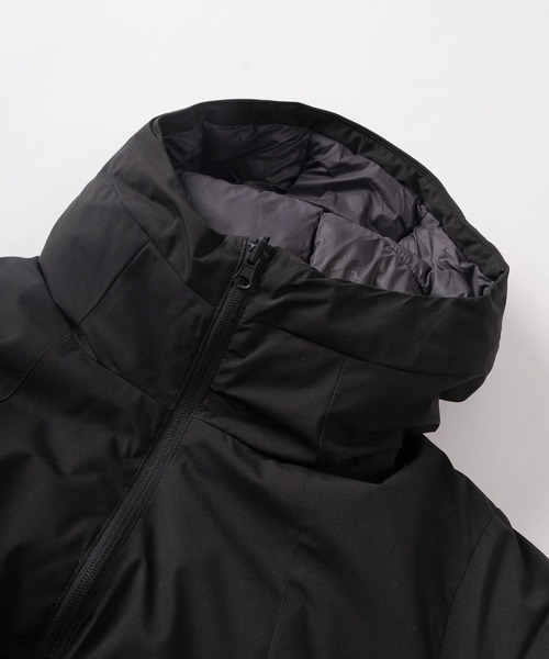 ダウンジャケット ダウン 「76」リバーシブル 中綿 フードジャケット