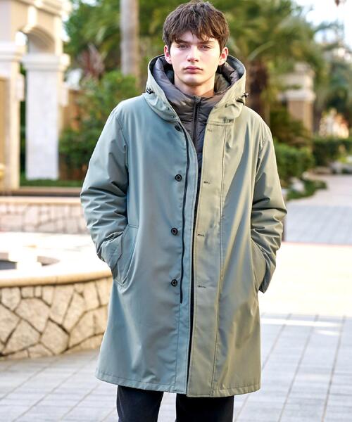 撥水ステッチレスドッキング　ダウンコート／ドレステリア（DRESSTERIOR） 楽天市場】【ベストセラー撥水】ステッチレスドッキングダウンコート