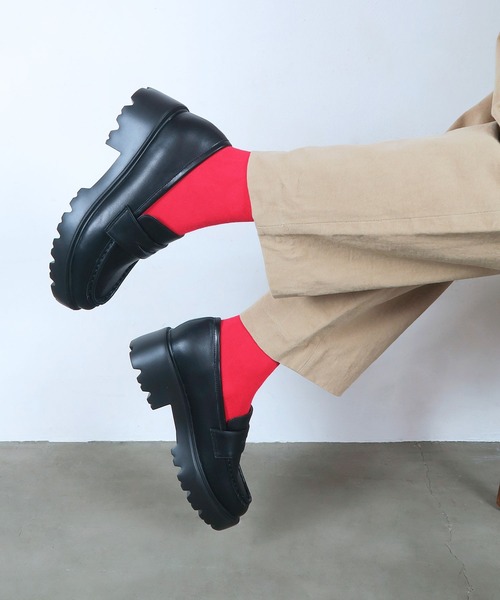 「enchanted」 シューズ 22.5 ブラック レディース_画像4