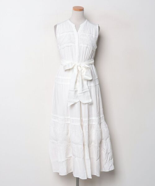 herlipto アイボリー ノースリーブ ロングドレス mサイズ herlipto アイボリー ノースリーブ ロングドレス mサイズ herlipto