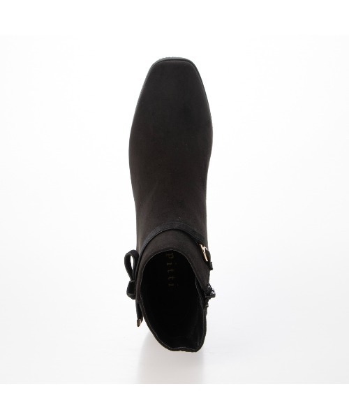 Pitti（ピッティ） ブーツ ノットリボン2WAYショートブーツ レディース