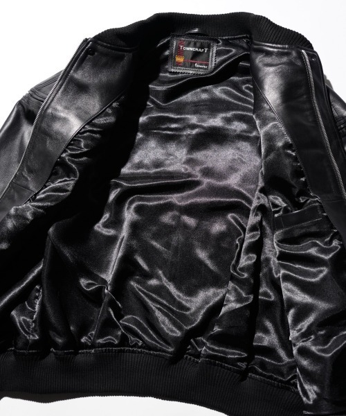TOWNCRAFT（タウンクラフト） ブルゾン アウター LEATHER DERBY JACKET