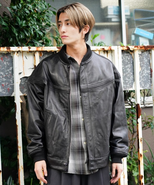 TOWNCRAFT（タウンクラフト） ブルゾン アウター LEATHER DERBY JACKET