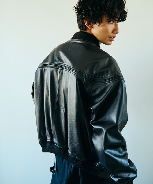 TOWNCRAFT（タウンクラフト） ブルゾン アウター LEATHER DERBY JACKET