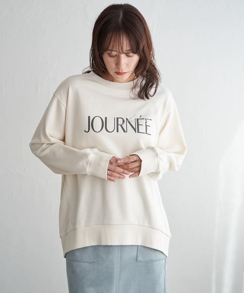 【即日発送】CHILD WOMAN 裏毛製品染め 発砲ロゴスウェット CHILD WOMAN - 【即日発送】CHILD WOMAN 裏毛製品染め 発砲ロゴ