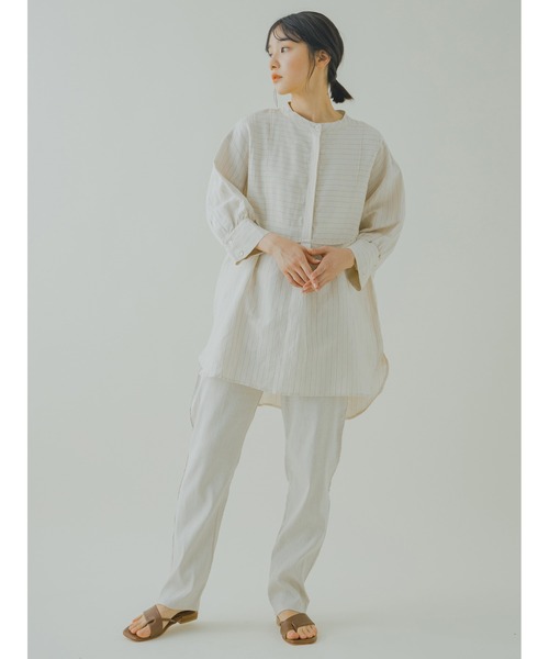 「Kelen」 7分袖チュニック M ライトベージュ レディース_画像8