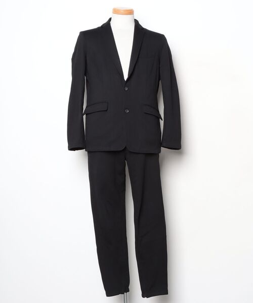 NANO universe（ナノ・ユニバース） セットアップ L ブラック メンズ