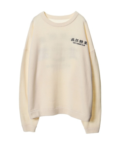 「Candy Stripper」 長袖ニット 2 アイボリー レディース_画像5