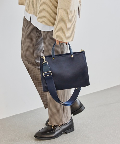 russet（ラシット） 2WAYバッグ FREE ネイビー レディース : ZOZOTOWN