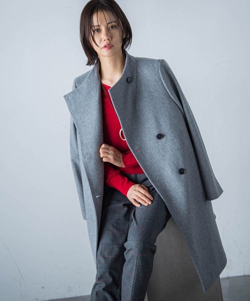 「LAUTREAMONT」 長袖ニット 9号 ブルー レディース_画像5