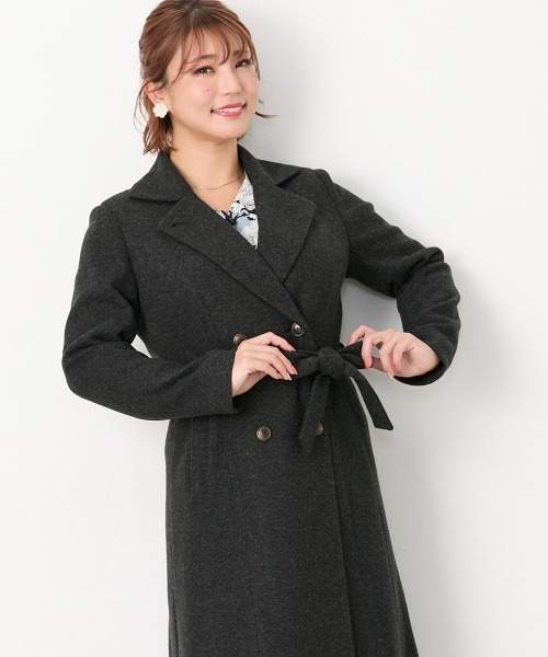 nissen glamor(ニッセングラマー)【大きい胸専用】チェスターコート Nissen glamor（ニッセングラマー） コート チェスターコート 「大きい
