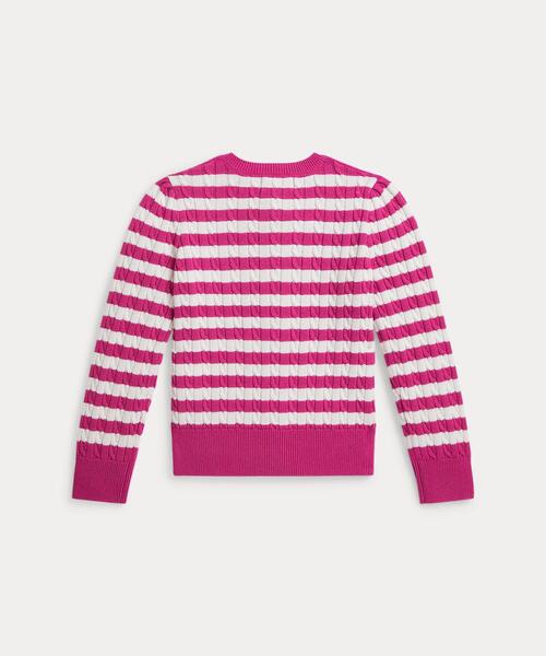 Polo Ralph Lauren Childrenswear カーディガン ストライプド ミニ 