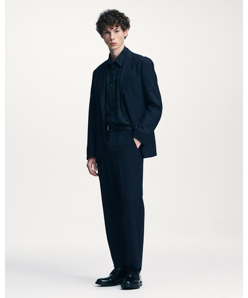 ジャケット テーラードジャケット WOOL TROPICAL STANDARD 2BUTTON JACKET メンズ レディースの画像