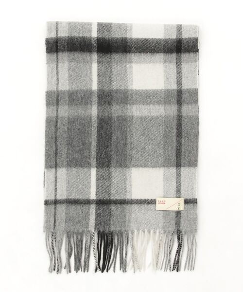 「NANO universe」 マフラー FREE グレー メンズ_画像2