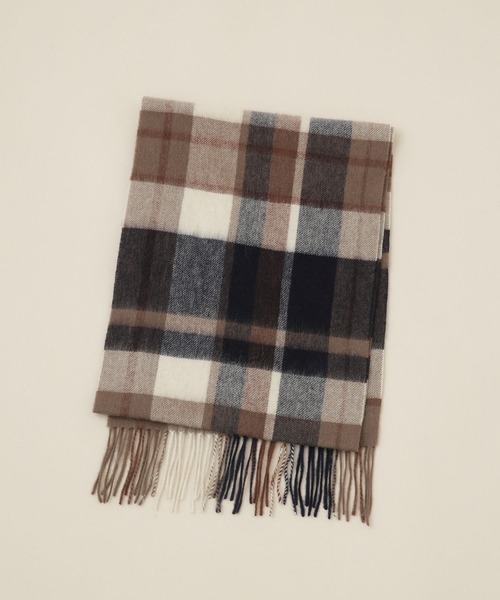 「NANO universe」 マフラー FREE グレー メンズ_画像4