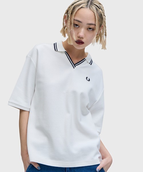 FRED PERRY（フレッドペリー） ポロシャツ ポロ Open Collar Tipped 