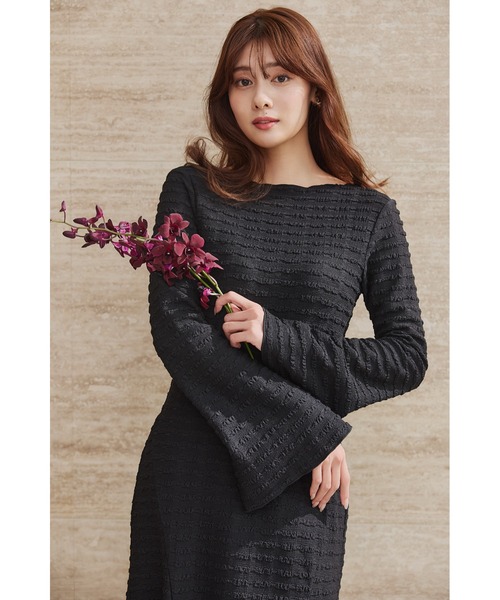 Her lip to 長袖ワンピース M ブラック レディース : ZOZOTOWN Yahoo