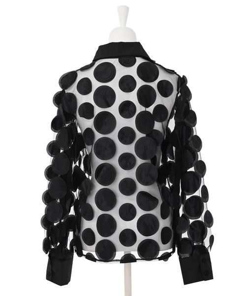 「Narcissus」 長袖シャツ FREE レッド レディース_画像2