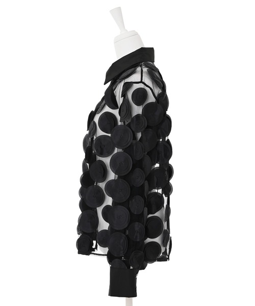 「Narcissus」 長袖シャツ FREE レッド レディース_画像6