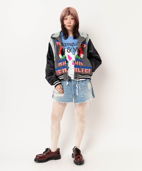 RNA（アールエヌエー） tシャツ M2618 キャット＆ラビットロンT
