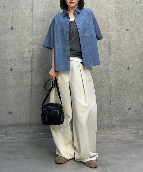 PBLIM ショルダーバッグ バッグ 「UNISEX/8個ポケットで収納可能」8