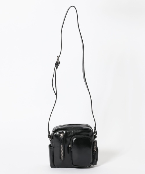 PBLIM ショルダーバッグ バッグ 「UNISEX/8個ポケットで収納可能」8