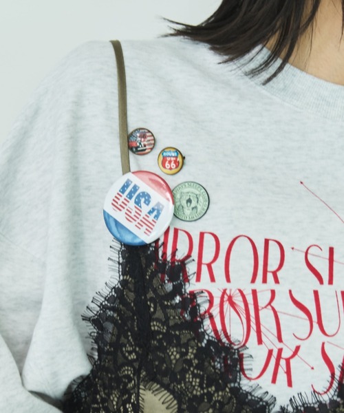 MIRROR STOKE バッジ 「ZOZO限定」ASSORTMENT DESIGN CAN BADGE SET