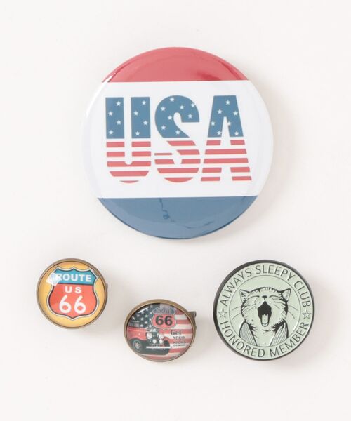 MIRROR STOKE バッジ 「ZOZO限定」ASSORTMENT DESIGN CAN BADGE SET