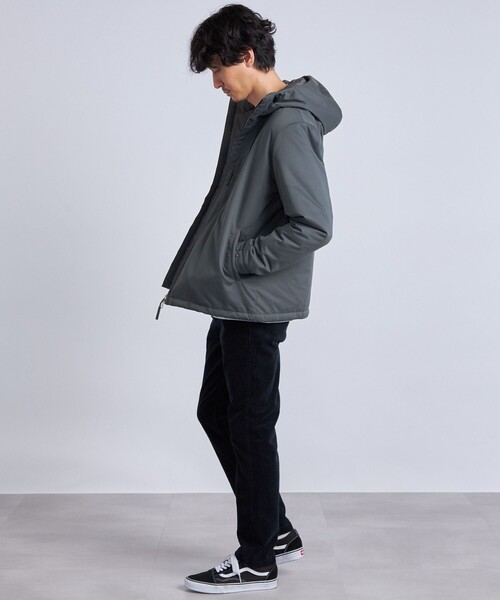 「SHIPS any」 マウンテンパーカー SMALL ダークグレー メンズ_画像5
