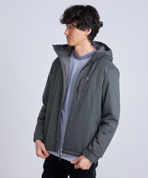 「SHIPS any」 マウンテンパーカー SMALL ダークグレー メンズ_画像7