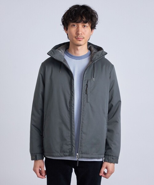 「SHIPS any」 マウンテンパーカー SMALL ダークグレー メンズ_画像8