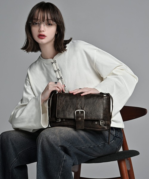 新品未開封 ADRER 2WAY ベルトショルダー／ハンドバッグ ADRER（アドラー） ハンドバッグ 2way Belt Shoulder / Hand Bag
