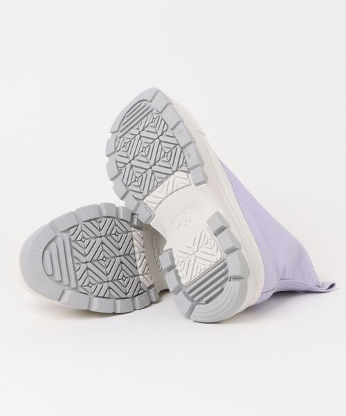 「CONVERSE」 ハイカットスニーカー 5h パープル レディース_画像3