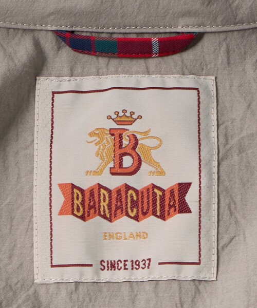 ブルゾン アウター 「BARACUTA」G4 ボックスボンバージャケット シャツブルゾン メンズの画像